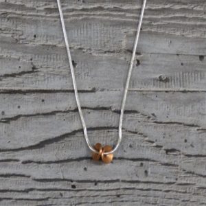 Copper Drops Pendant by Factory Floor Jewels