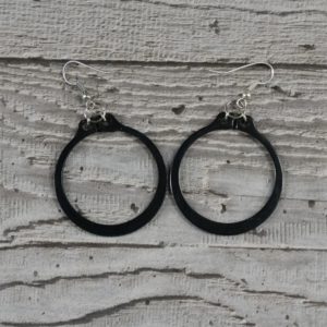 Black and Silver Statement earrings