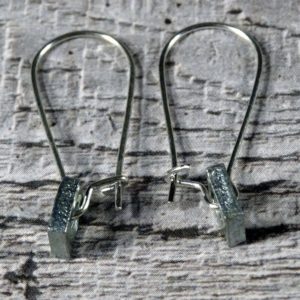 Steel Nuts Earrings by Factory Floor Jewels