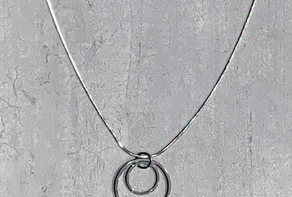Steel Circles Pendant