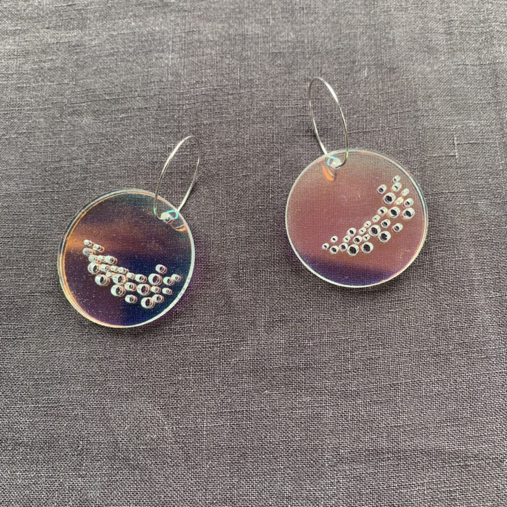 Iridescent Mars Earrings
