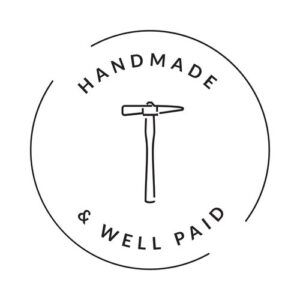 logo for handmade and well paid campaign