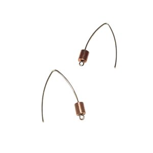 Copper 'Weights' Earwires