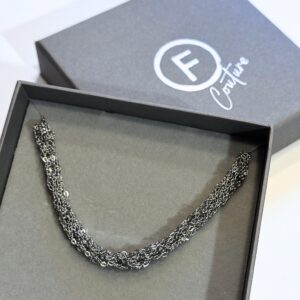 Soiree Pendant in a Factory Floor Jewels Couture Box